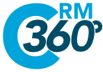 CRM360 Logo Transparent BG@2x